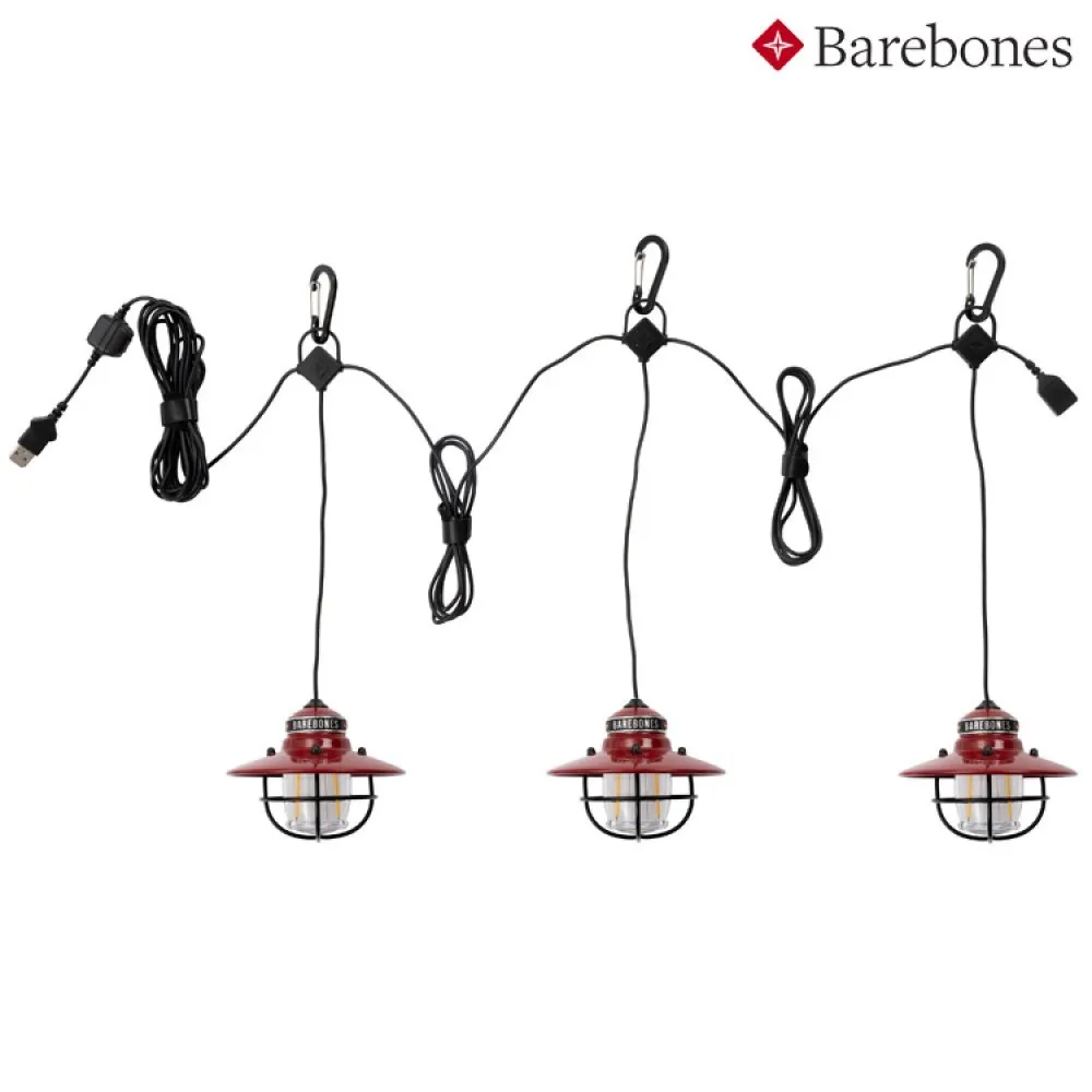 Barebones 串連垂吊營燈Edison String Lights LIV-269 歷史價格詳細信息