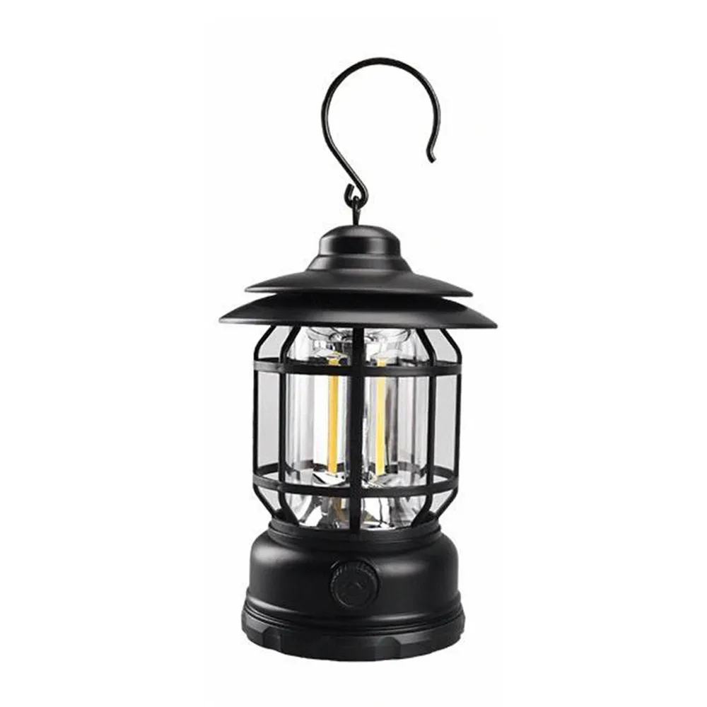 LED 吊掛式露營燈 軍綠色 黑色 奶白色 IPX4防水 金屬掛勾 Type-C 充電  D53101 歷史價格詳細信息