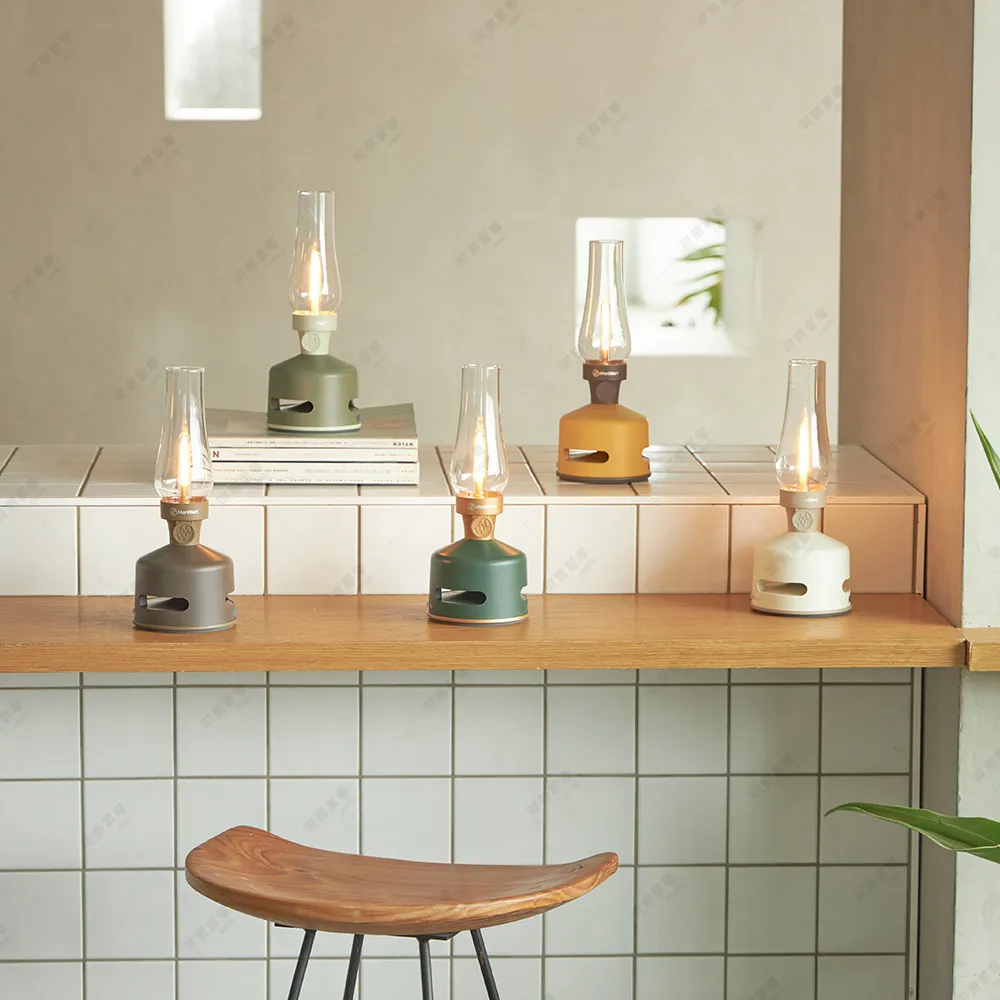 【MoriMori】LED藍牙音響燈 喇叭 音響 音樂 煤油燈 露營燈 帳篷燈 小夜燈 LED燈 燈飾 擺飾 歷史價格詳細信息