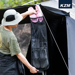 KZM 彩繪民族風工具收納袋(黑色)-早點名露營生活館 歷史價格詳細信息
