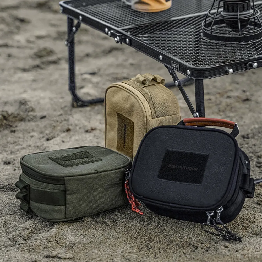 【KZM】工業風工具收納袋 大 K23T3B03 雙提把 PE隔板設計 前口袋 工具袋 裝備袋 露營 悠遊戶外 歷史價格詳細信息