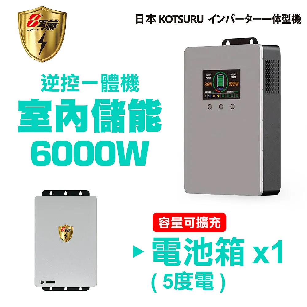 【日本KOTSURU】8馬赫 5度電【單電池】 家用光伏儲能系統 逆控一體機 ※施工另計，現場估價 歷史價格詳細信息