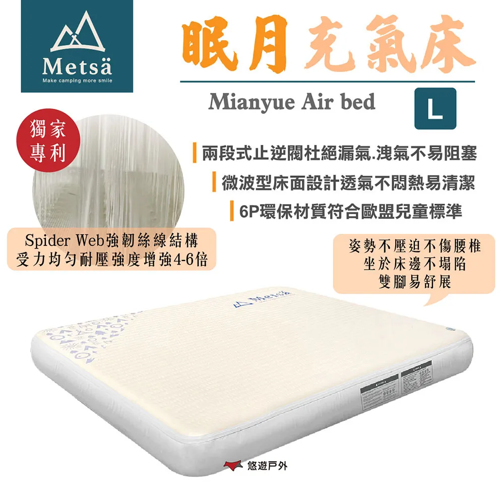 【Metsa米特薩】眠月充氣床_L號 CQC-001SD260 歷史價格詳細信息