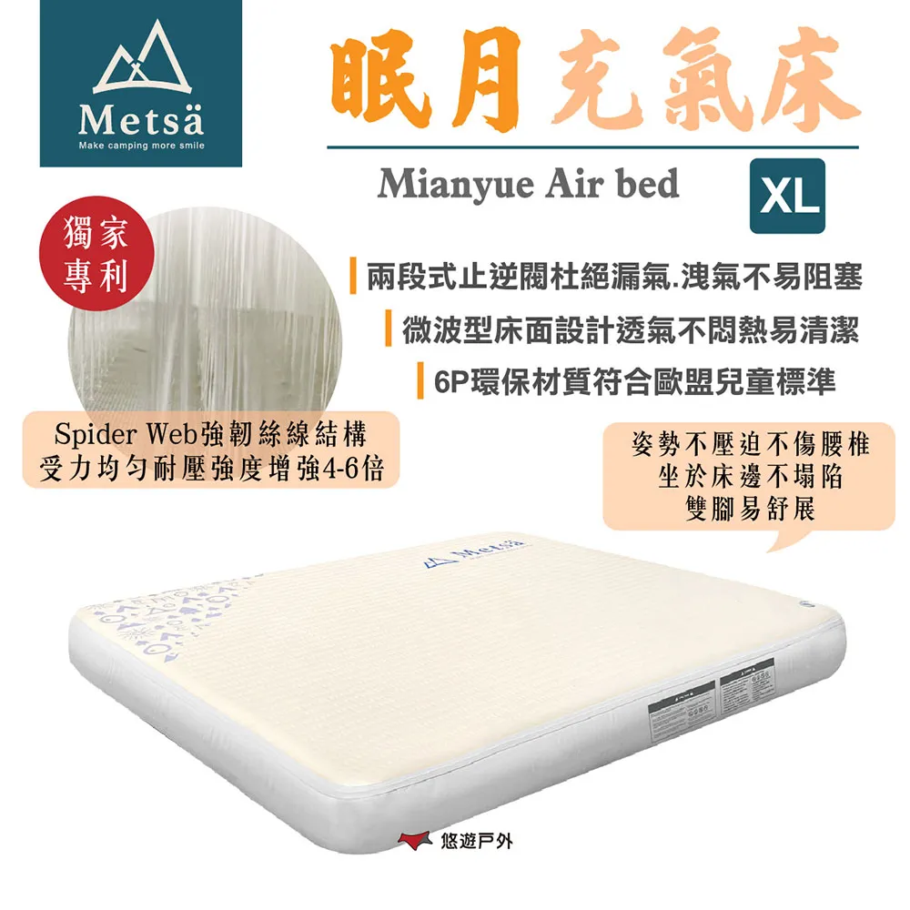 Metsa 眠月充氣床 XL CQC-001SD290 歷史價格詳細信息