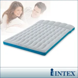 INTEX 雙人野營充氣床墊-寬127cm (灰藍色) (67999) 歷史價格詳細信息