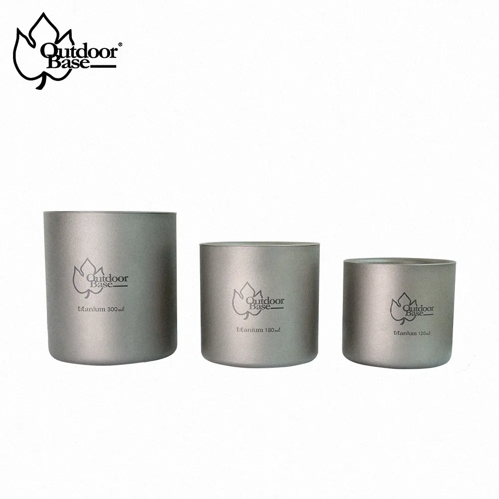 Outdoorbase野夫炊煙鈦系列單層鈦蓋把手套杯-300ml/450ml/600ml-27340 現貨 廠商直送 歷史價格詳細信息