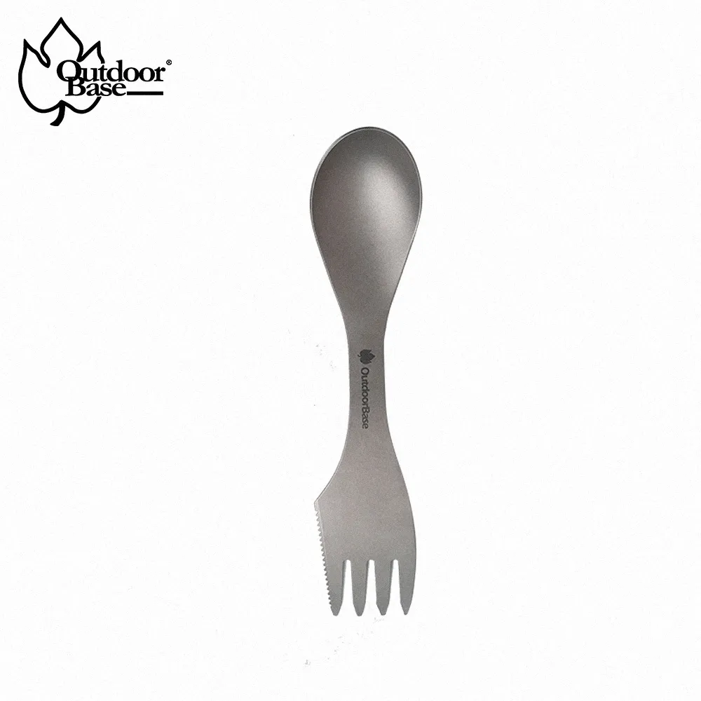 Outdoorbase 野夫炊煙-三合一純鈦餐具刀叉匙-27487 現貨 廠商直送 歷史價格詳細信息