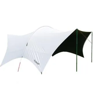 Outdoorbase 移動旅程天幕布 哈比天幕 大哈比 小哈比 黑黑帳 彩繪天空 移動旅程天幕布 23427 歷史價格詳細信息