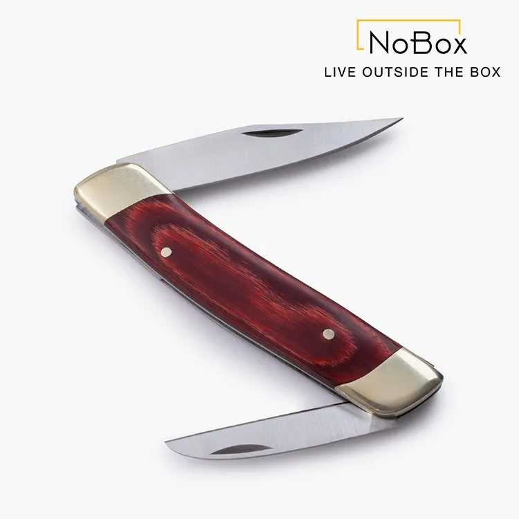 NoBox 01-0008 雙刃口袋刀 Double Blade Pocket Knife【原木色】 歷史價格詳細信息