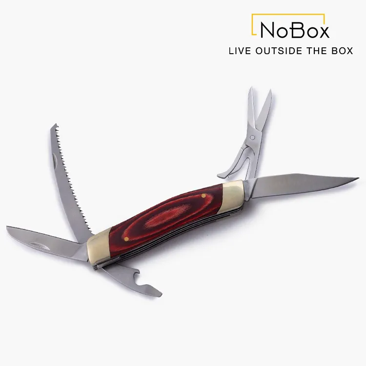 NoBox 01-0008 雙刃口袋刀 Double Blade Pocket Knife【原木色】 歷史價格詳細信息