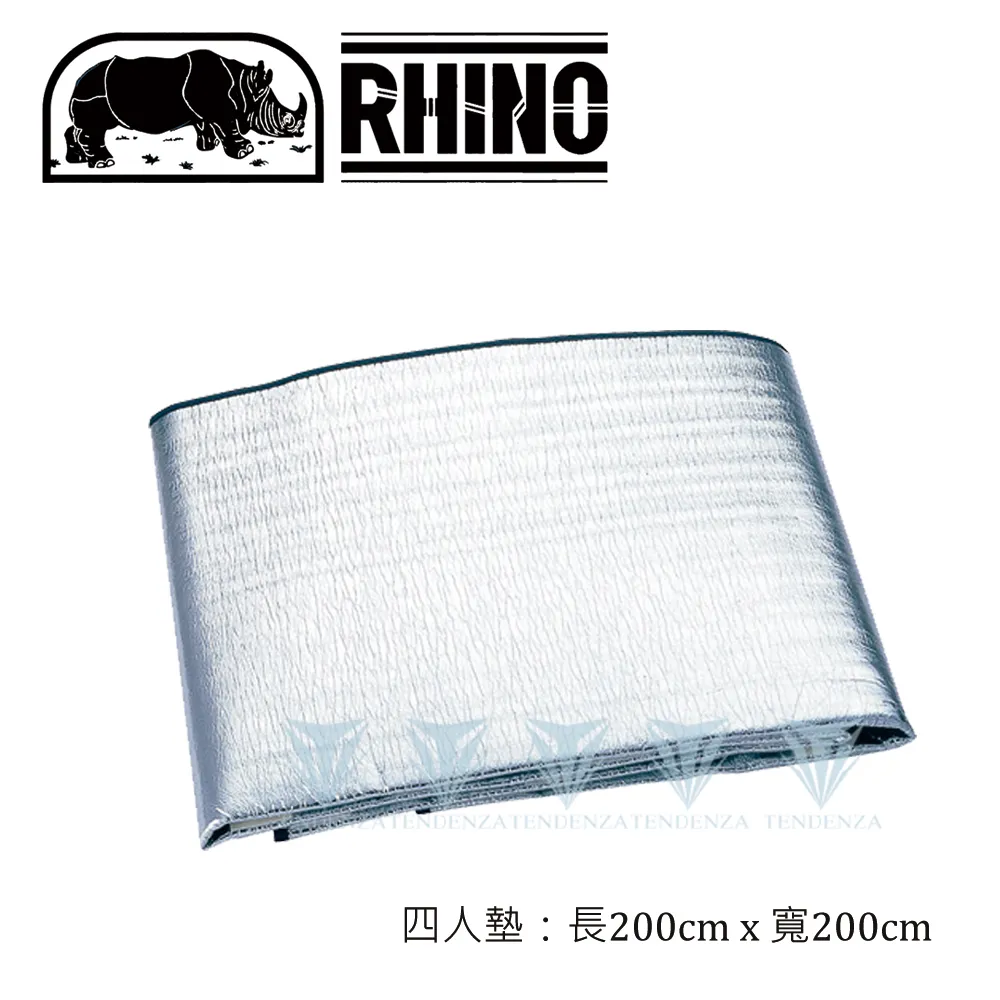 【RHINO 犀牛】PE發泡鋁箔睡墊 4人(輕量/便利/收納袋/200L*200W) 歷史價格詳細信息