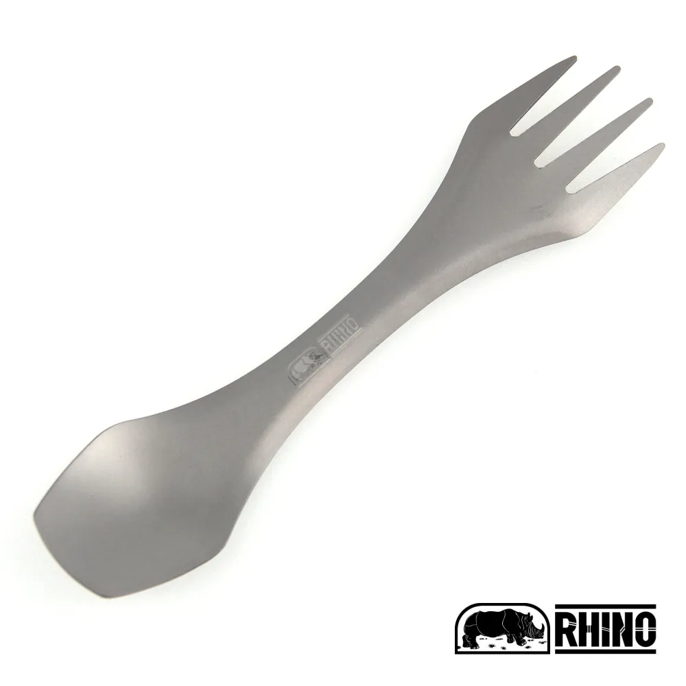 【RHINO 犀牛 鈦合金刀叉匙(3合1)組合】KT-23/登山/露營/ 個人隨身餐具 歷史價格詳細信息