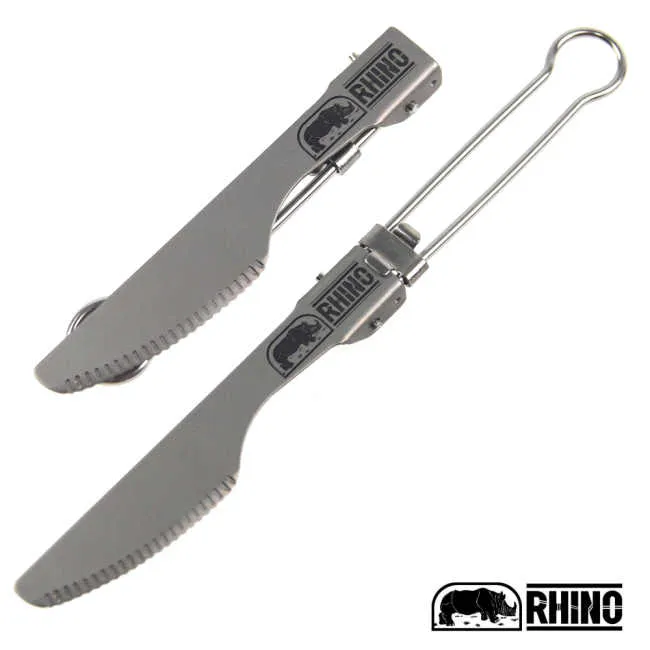 【RHINO 犀牛 鈦合金刀叉匙(3合1)組合】KT-23/登山/露營/ 個人隨身餐具 歷史價格詳細信息