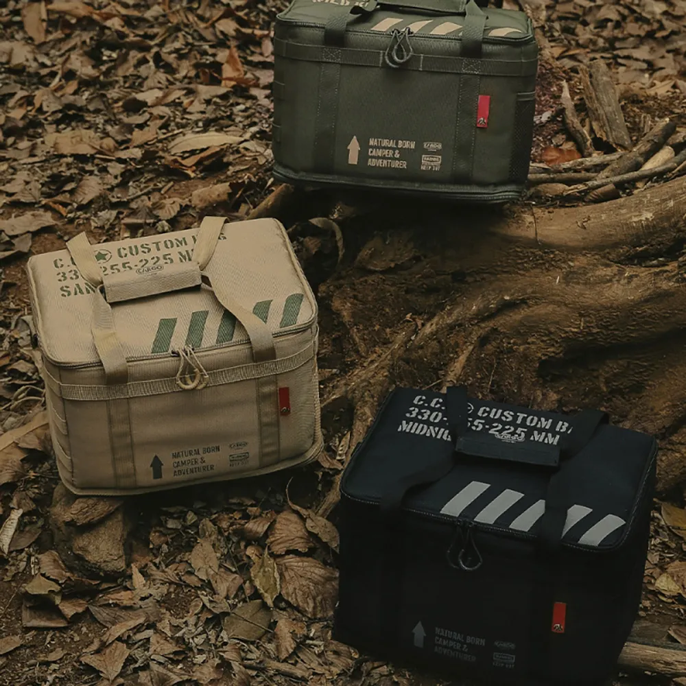 【CARGO】工業風裝備收納袋19L 軍綠/黑色 燈具袋 工具袋 瓦斯袋 裝備包 野營 露營 悠遊戶外 歷史價格詳細信息