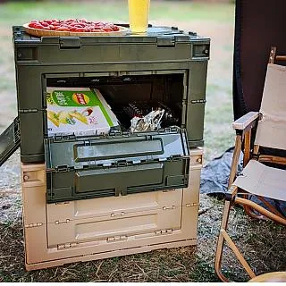 May Shop 可當桌子或椅子 強化塑料摺疊箱桌 [單個售] 【110042317】 歷史價格詳細信息