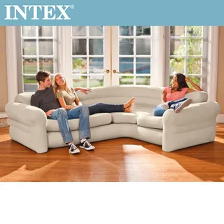【INTEX】超大充氣L型沙發椅(68575) 歷史價格詳細信息
