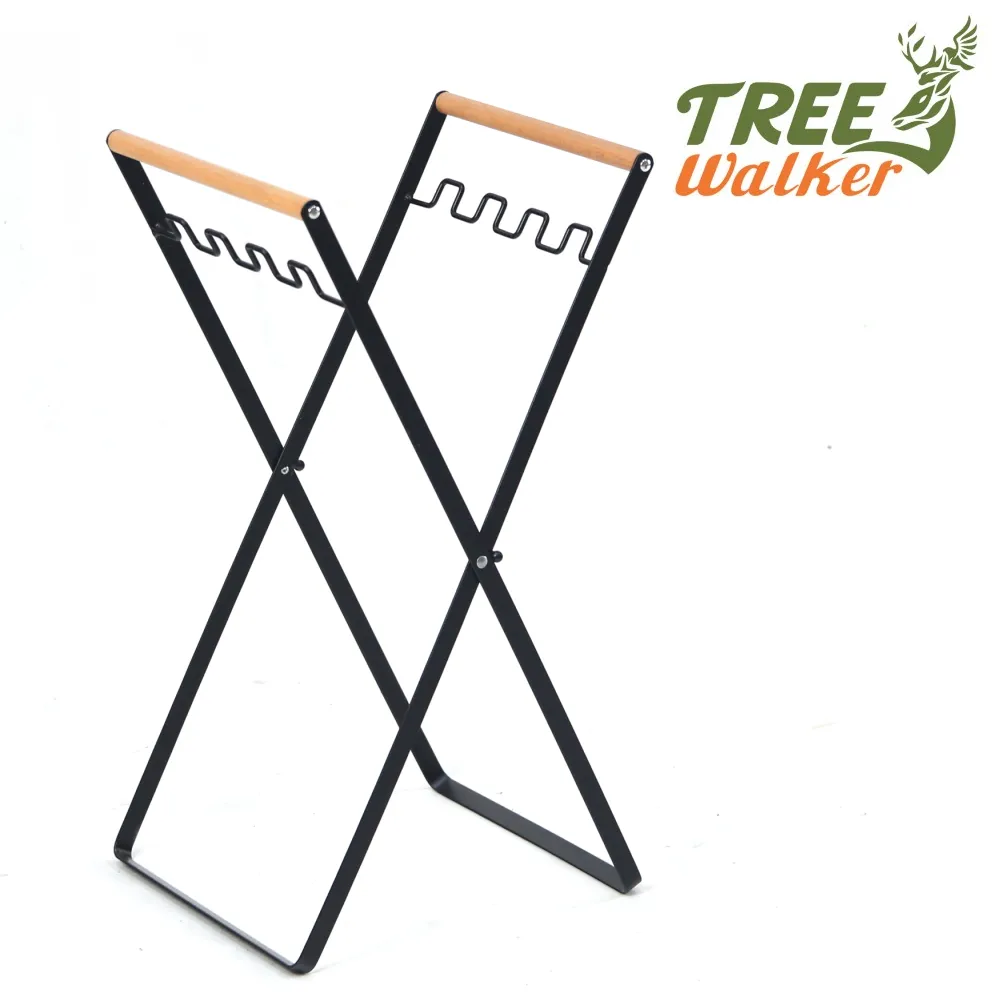 木柄折疊垃圾袋架 EPF39 垃圾桶 垃圾支架 掛架 廚房收納架摺疊垃圾支架 歷史價格詳細信息