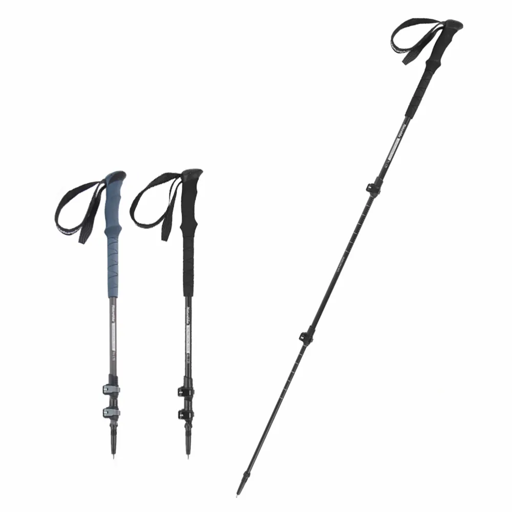 Naturehike 長手把D006碳纖維鋁合金三節外鎖登山杖 星空黑 歷史價格詳細信息