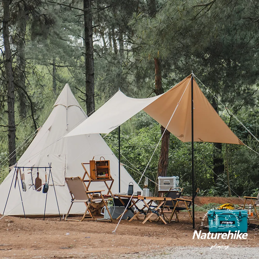 Naturehike 范 輕奢風戶外棉布大型六角天幕 炊事帳 Glamping系列 歷史價格詳細信息