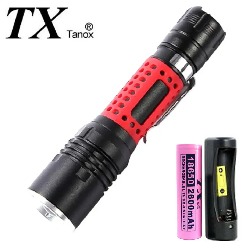 旋轉變焦 強光手電筒 Q5 LED 6件組 戰術手電筒 自行車燈 配USB充電器 歷史價格詳細信息