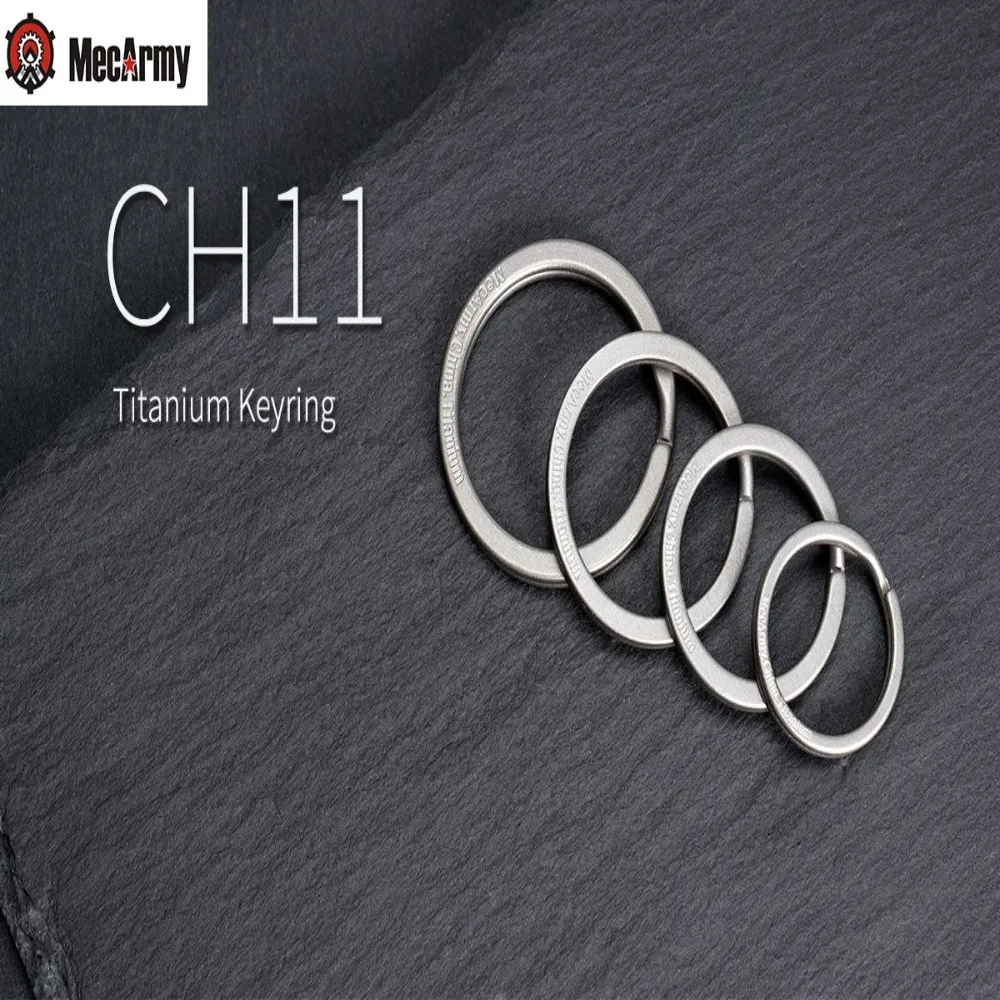 MecArmy CH12 EDC 鈦鑰匙圈(三種不同尺寸的套裝) 歷史價格詳細信息