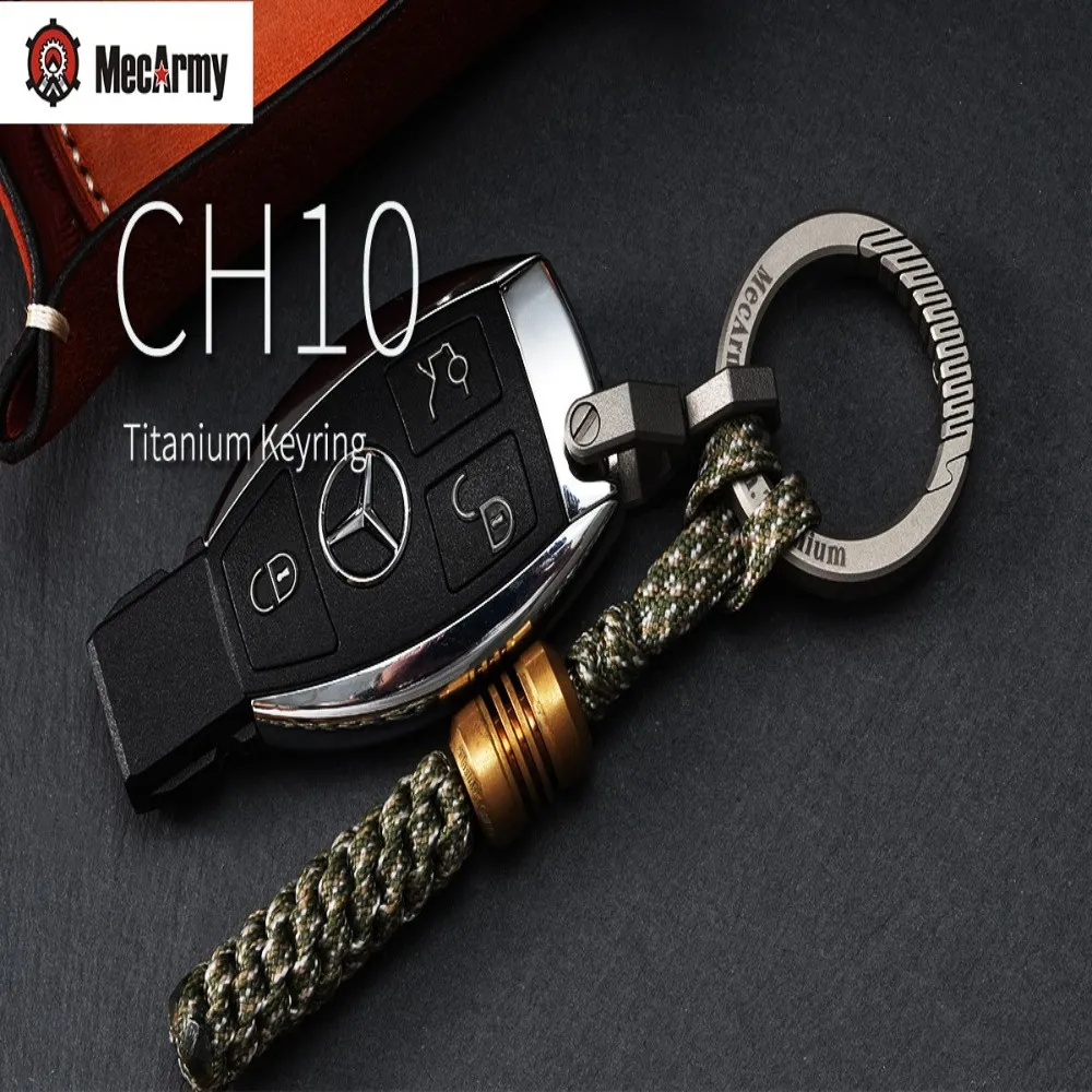 MecArmy CH12 EDC 鈦鑰匙圈(三種不同尺寸的套裝) 歷史價格詳細信息