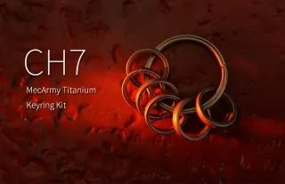 MecArmy CH12 EDC 鈦鑰匙圈(三種不同尺寸的套裝) 歷史價格詳細信息