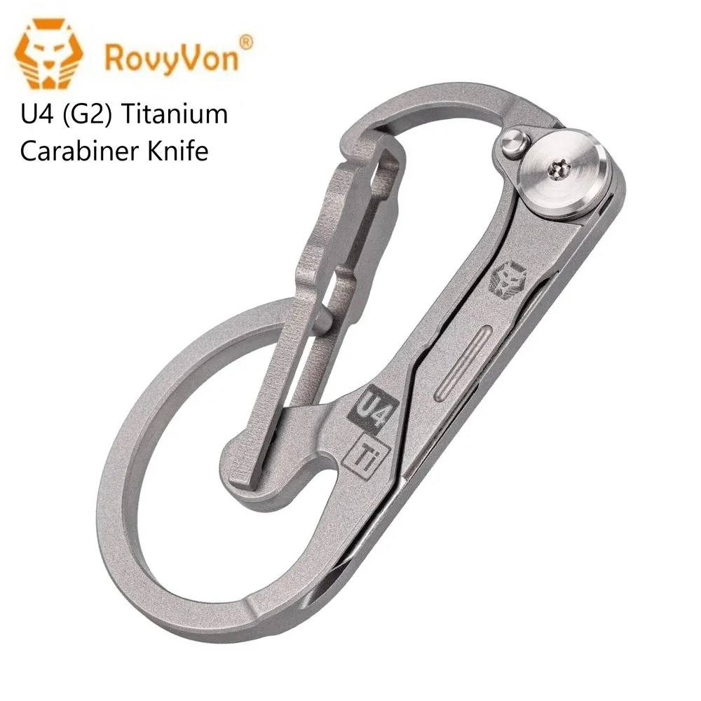 RovyVon U8 鈦 快速拆卸 EDC鑰匙扣/開瓶器 歷史價格詳細信息