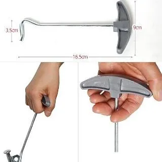 May Shop 出口韓國戶外工具包野餐包復古民族風野營包錘子地釘包多功能拎包【109051471】 歷史價格詳細信息