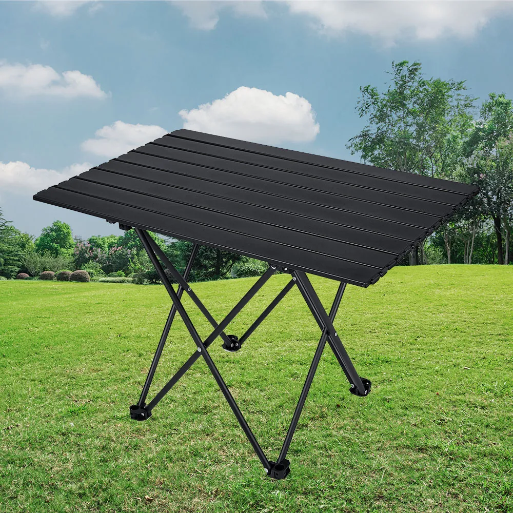 【愛而富L&R】鋁合金戶外折疊桌93.5x54.5x50 黑色款 歷史價格詳細信息