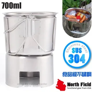 【North Field】軍規版-BBT超輕安全無毒加厚純鈦飯盒+菜盒 套裝組(NF-0919) 歷史價格詳細信息