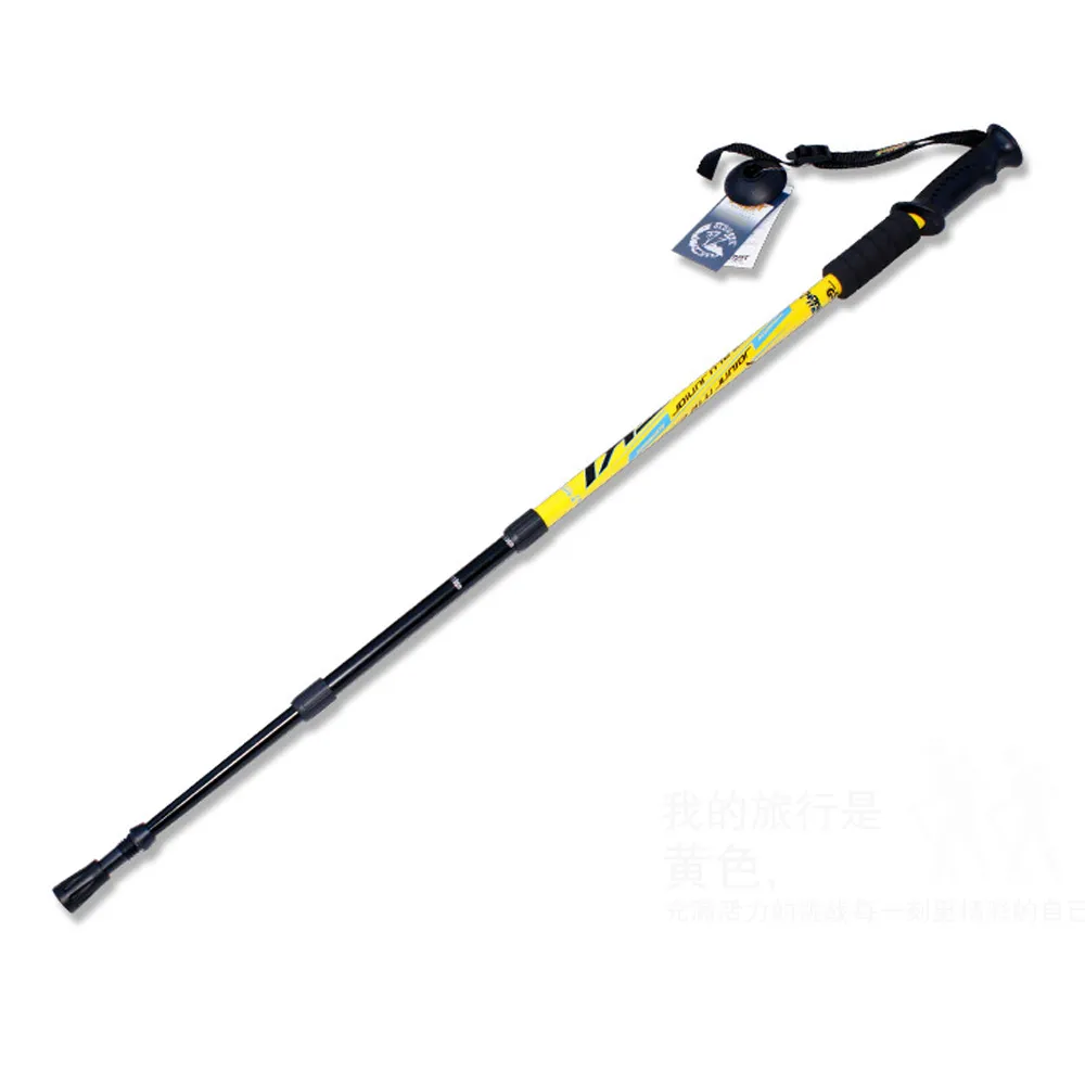 PUSH!登山休閒用品7075鋁合金直柄3節登山杖外鎖杖健行登山杖P142-1紅色 歷史價格詳細信息