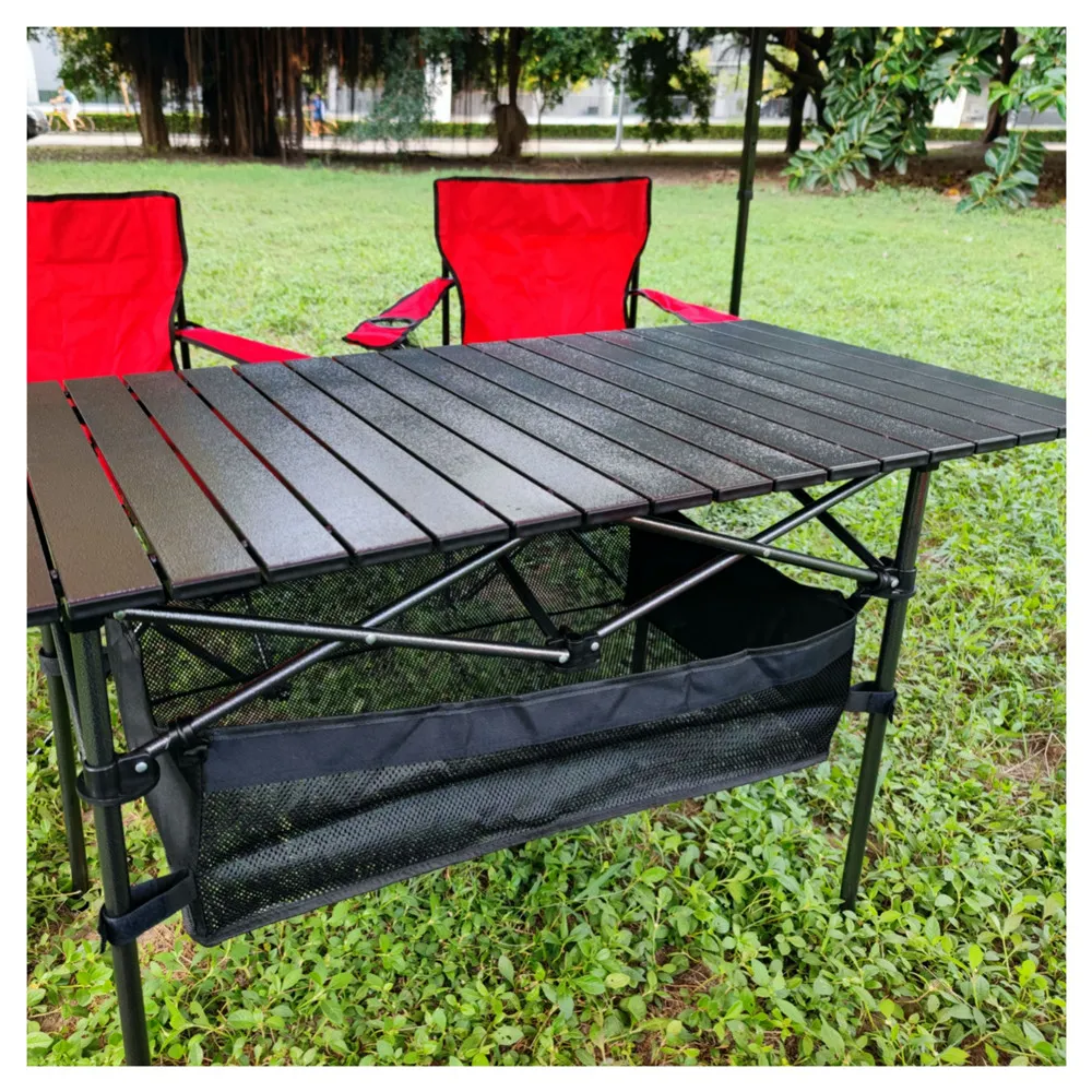 May Shop 黑色鋁合金蛋捲桌 含桌下網櫃【110081249】 歷史價格詳細信息