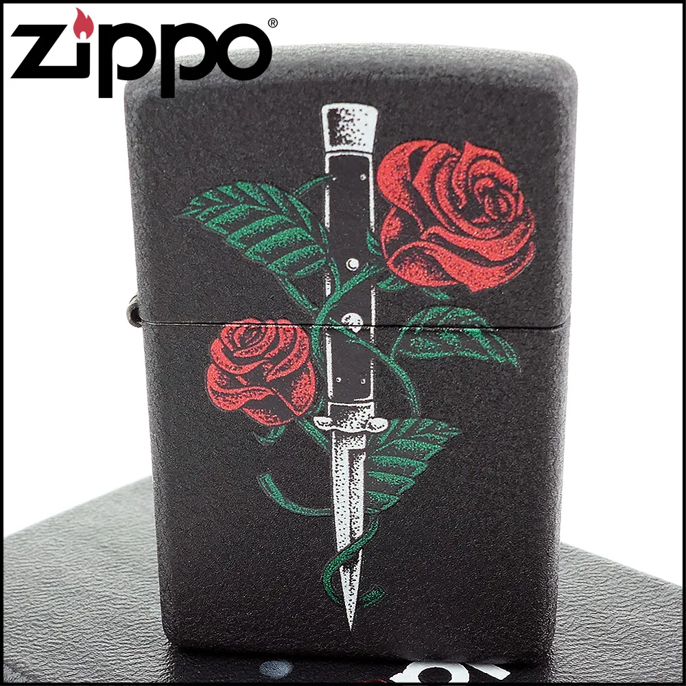 ZIPPO Tattoo Theme Design 狂野拼貼防風打火機 歷史價格詳細信息