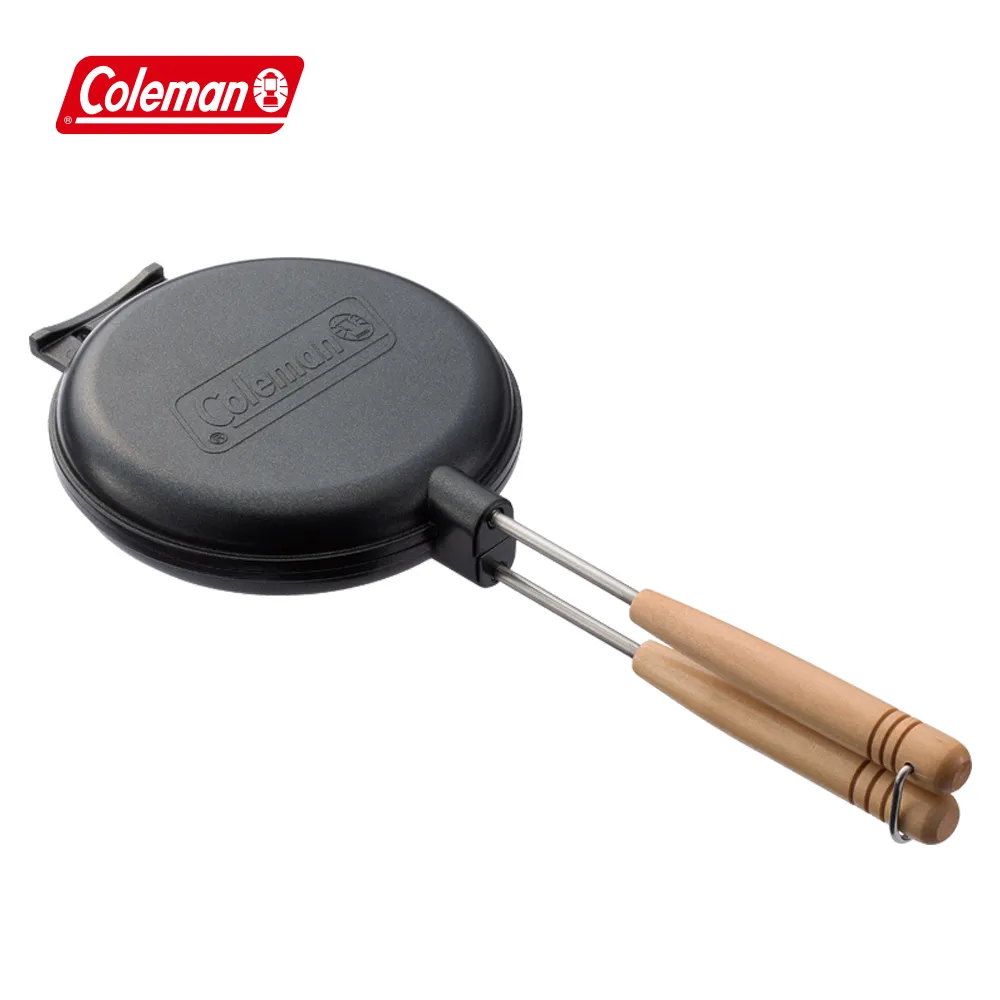 Coleman 雙平底鍋 CM-38934 雙面不沾鍋 露營煎鍋 戶外平底鍋 三明治烤盤 可拆式手柄 歷史價格詳細信息