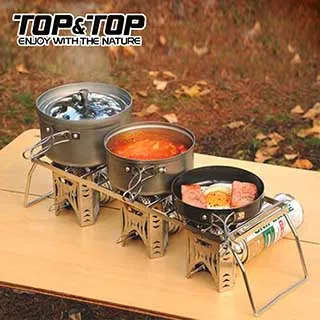 【韓國TOP&TOP】加大型不銹鋼爐架｜烤架 登山爐架 爐頭架(台灣24h出貨) 歷史價格詳細信息