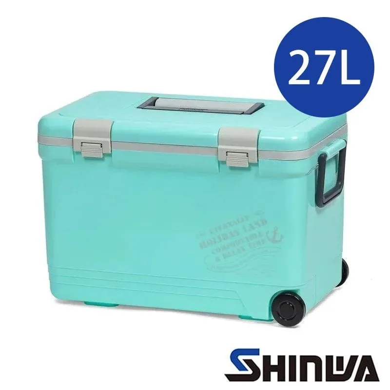 HOLIDAY LAND COOLER 冰箱(日) 日本進口 伸和 攜帶式冰箱 行動冰箱 釣魚 保冰 保冷 冰桶 歷史價格詳細信息