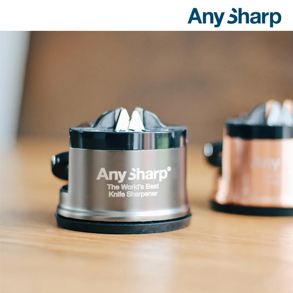 AnySharp Global Knife Sharpener with PowerGrip, Silver 銀色 磨刀 歷史價格詳細信息