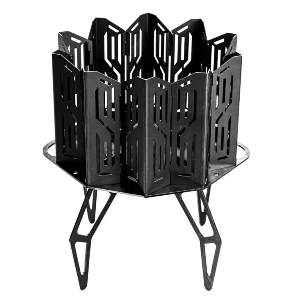 TKS 焚火台 曜日 焚火架 黑鋼板 可拆式 野營 歷史價格詳細信息