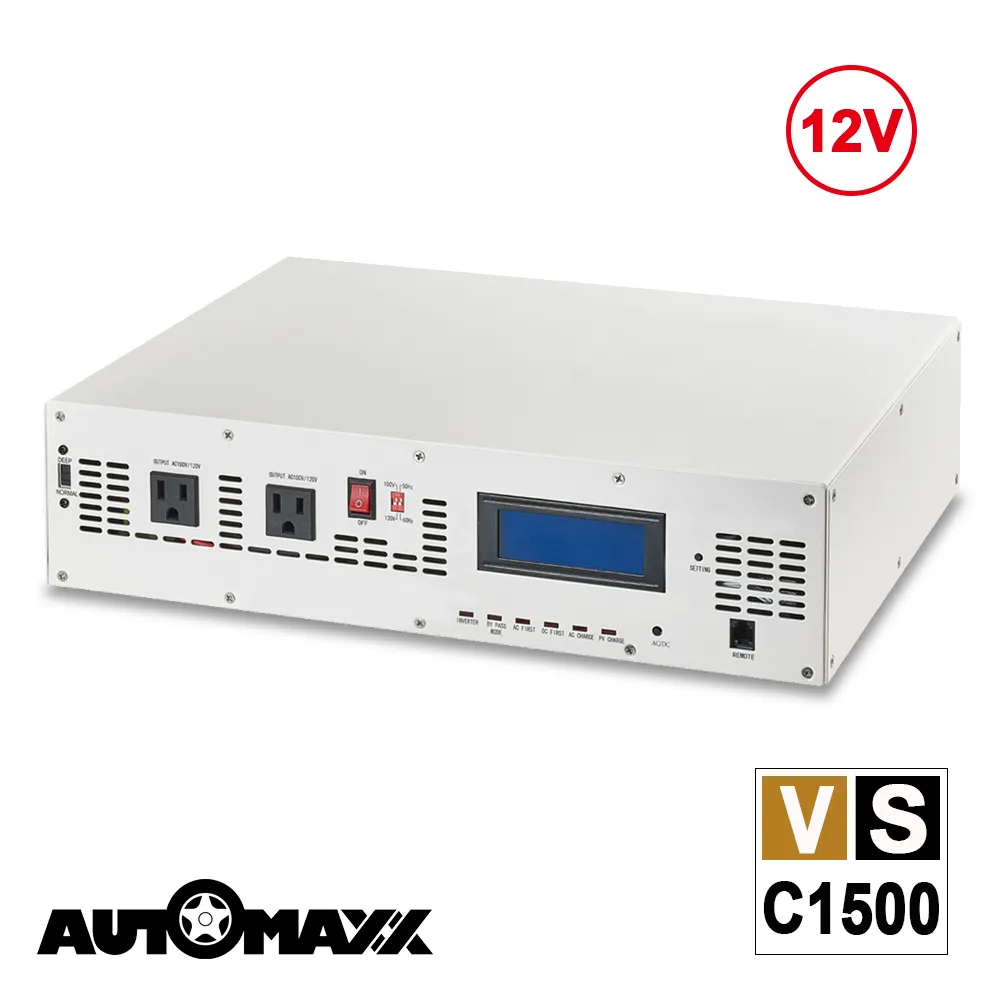 AUTOMAXX ★ VSC1500 12V 1500W 多功能正弦波電源轉換器 [ 12V→110V ] 歷史價格詳細信息