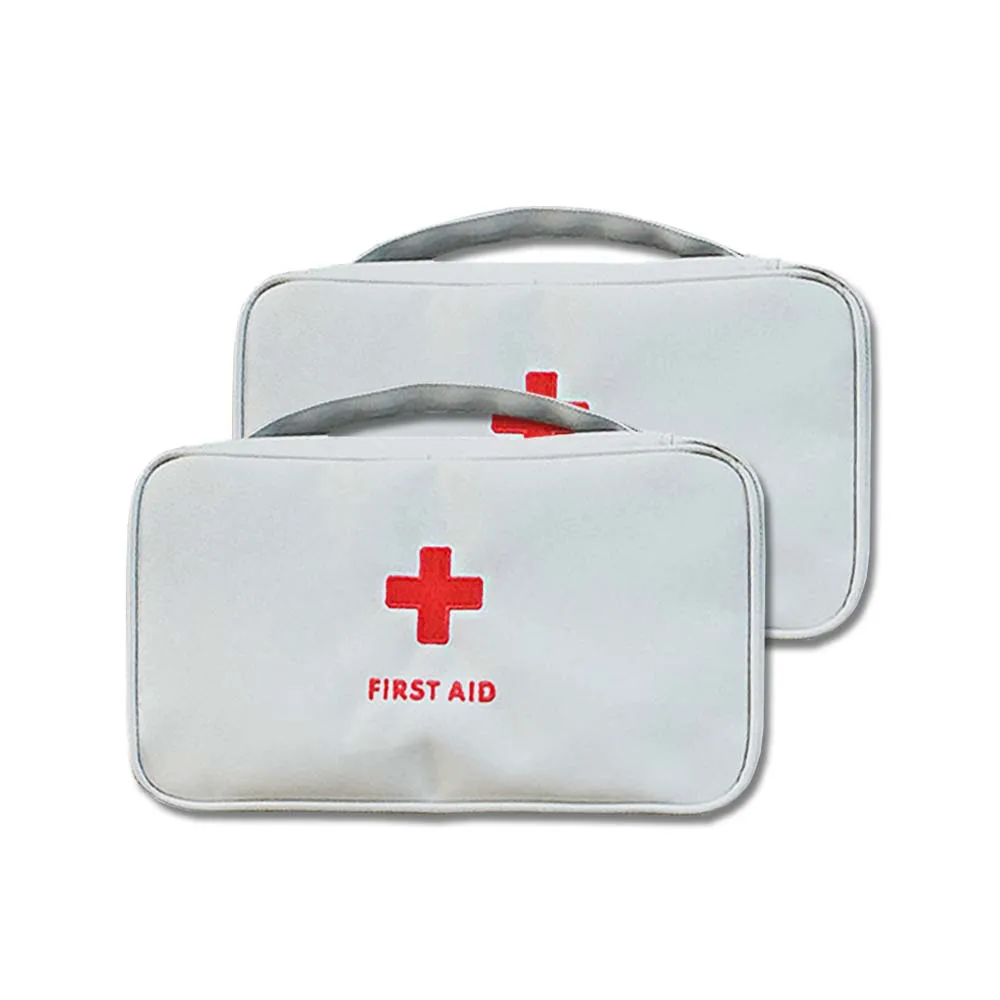 (2袋)生活良品-手提式雙拉鍊醫藥保健品大容量分類收納包 歷史價格詳細信息