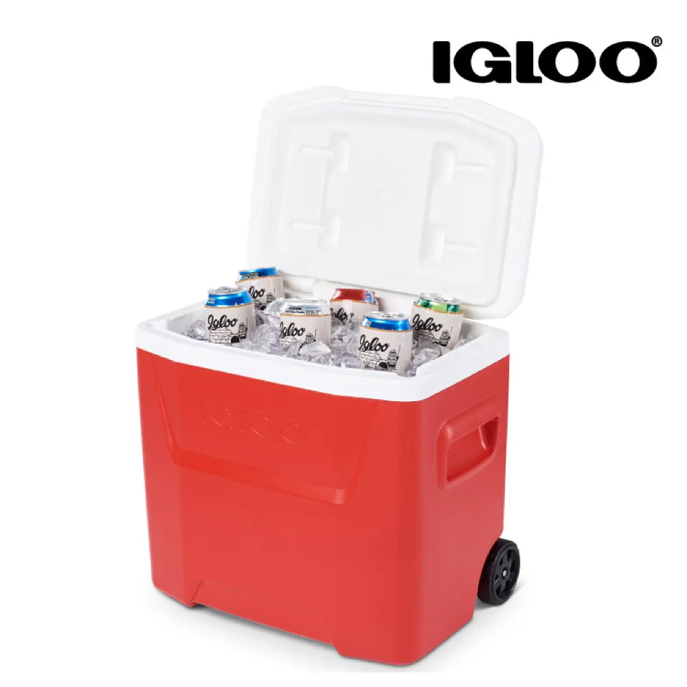 IGLOO  LAGUNA 系列 60QT 拉桿冰桶 34493 美國製造 冰桶 拉桿冰桶 歷史價格詳細信息