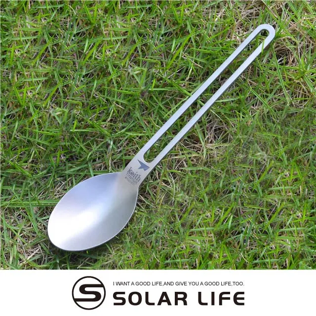 【索樂生活】鎧斯Keith Ti5314純鈦環保兒童湯匙.戶外居家無毒鈦金屬幼兒孩童用便攜大圓湯勺匙 歷史價格詳細信息