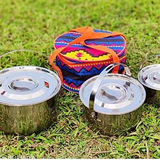 【May Shop】戶外野營套裝炊具 露營燒烤廚具十件套 歷史價格詳細信息