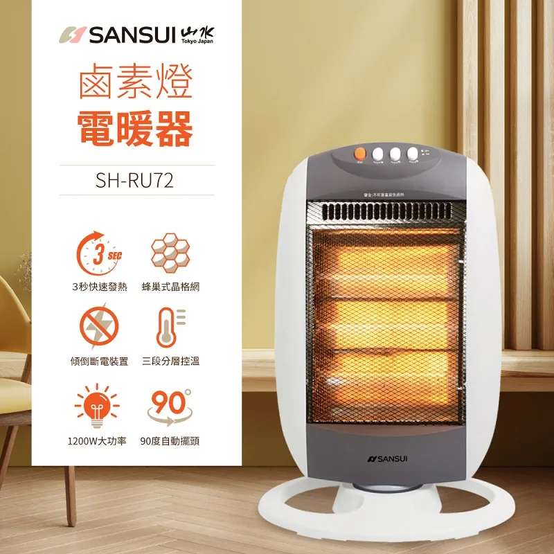 【SANSUI 山水】夜燈美型PTC陶瓷電暖器 SH-DQ80 歷史價格詳細信息