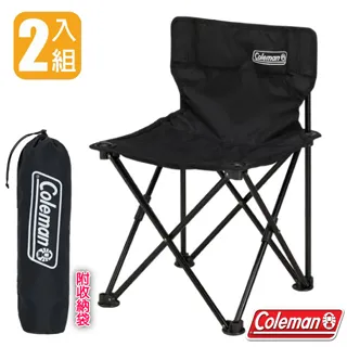 【Coleman】輕便型露營吸震摺椅(39×39×高58cm) (2入組) 附收納袋/耐負重80kg/CM-38834 葡萄紅 歷史價格詳細信息