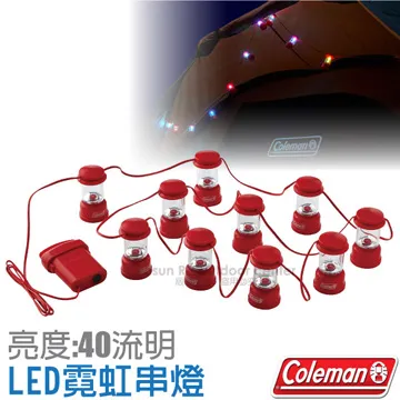 Coleman 霓虹串燈/CM-31280.露營造型燈串 帳篷小夜燈 LED營燈 彩燈氣氛燈 裝飾燈 歷史價格詳細信息
