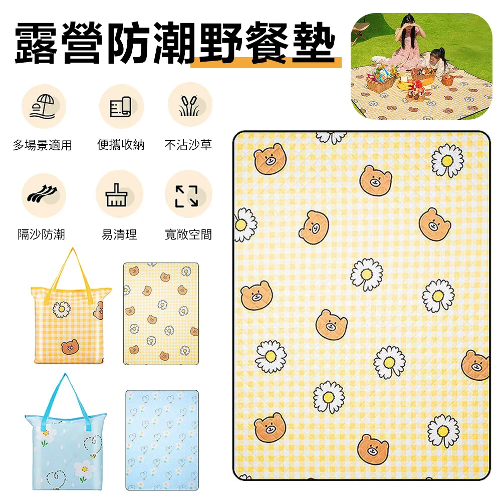 加厚防潮野餐墊150X200-2入組 歷史價格詳細信息