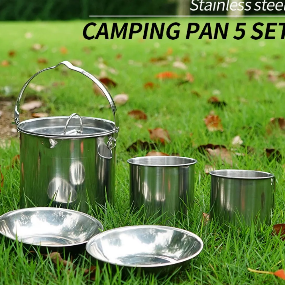 May Shop 不銹鋼野營便攜野炊爐具小型圓形爐 【109122911】 歷史價格詳細信息