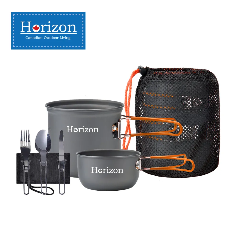 【Horizon 天際線】輕量化野營鍋餐具五件組 春芽綠 歷史價格詳細信息